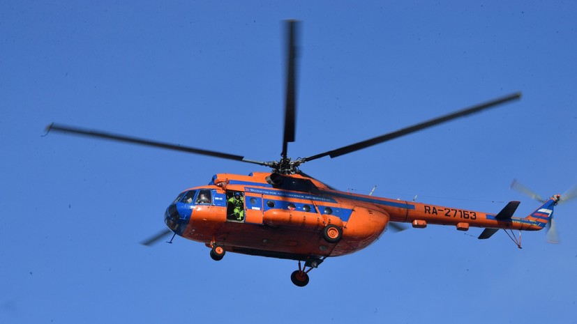 Вертолёт Ми-8 МЧС перестал выходить на связь в Карелии