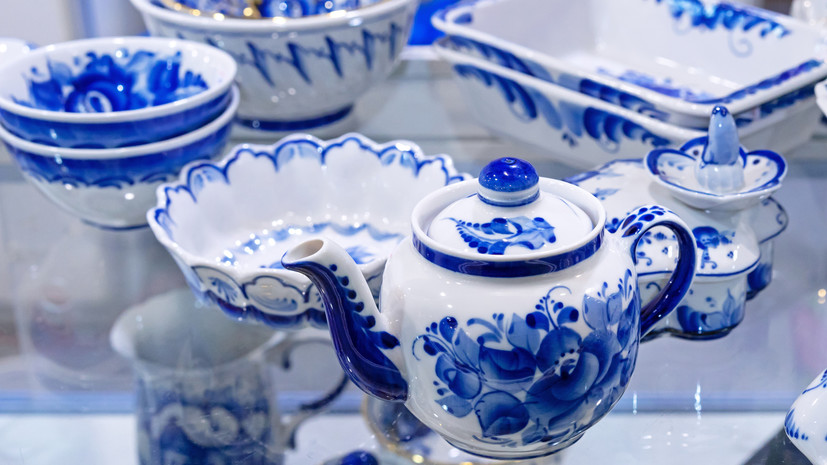В Подмосковье производство гжельского фарфора выросло в два раза в 2023 году