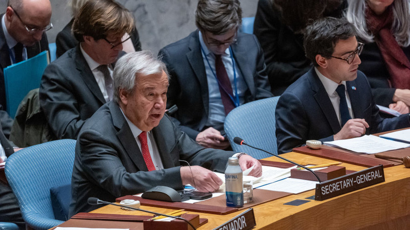 Гутерреш: Совет Безопасности ООН находится в тупике