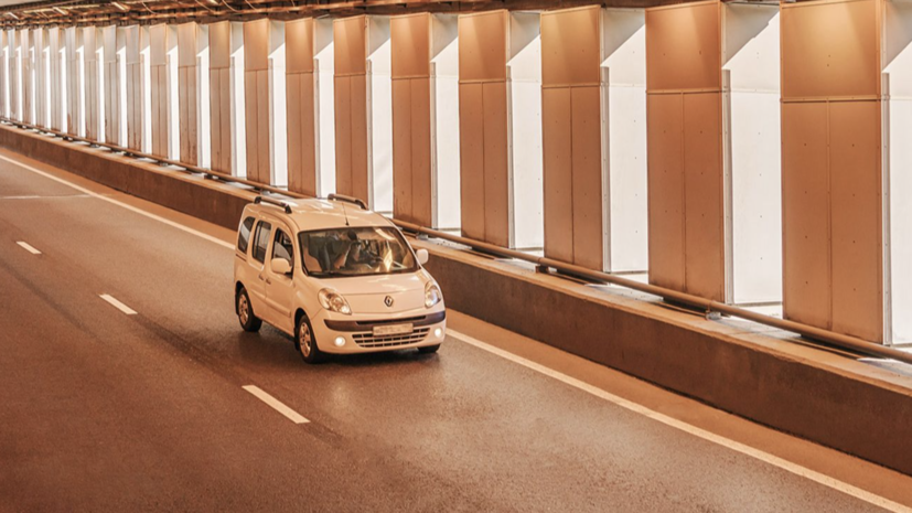 В пяти московских тоннелях заменят разметку на прерывистую в 2024 году