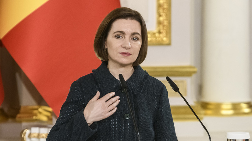 Санду намерена прописать в Конституции необратимость евроинтеграции Молдавии
