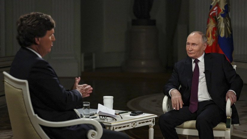 Песков назвал главным в интервью Карлсону то, что люди на Западе услышат Путина