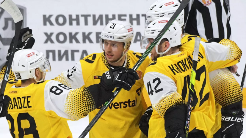 «Северсталь» по буллитам обыграла «Локомотив» в КХЛ