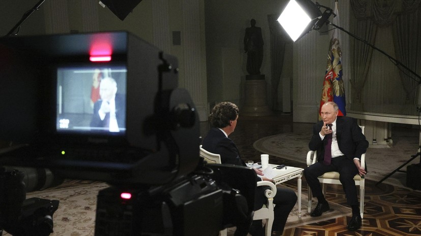 В офисе Зеленского опасаются, что интервью Путина навредит поставкам оружия ВСУ