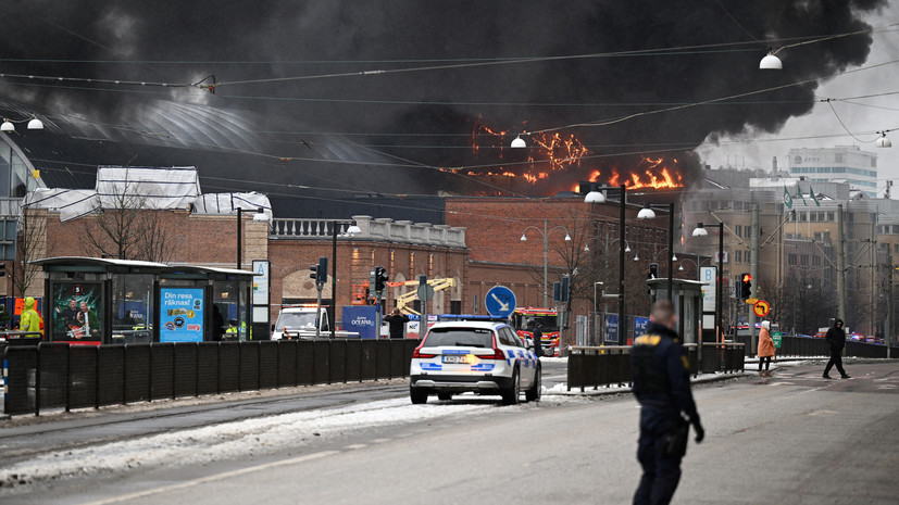 В Швеции 12 человек пострадали при пожаре в крупнейшем парке развлечений