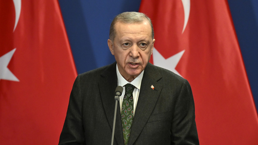 Эрдоган назвал атаки Израиля на Рафах последствием двуличной политики Запада