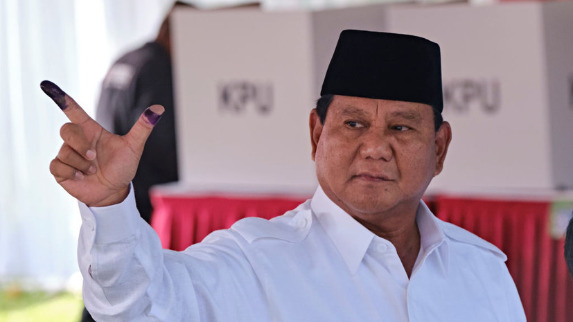 Министр обороны Индонезии Субианто лидирует на президентских выборах