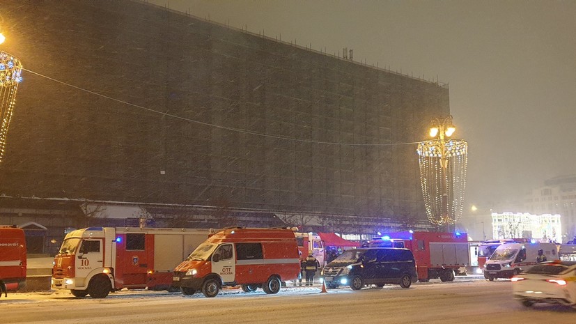 Спасатели локализовали пожар в центре Москвы