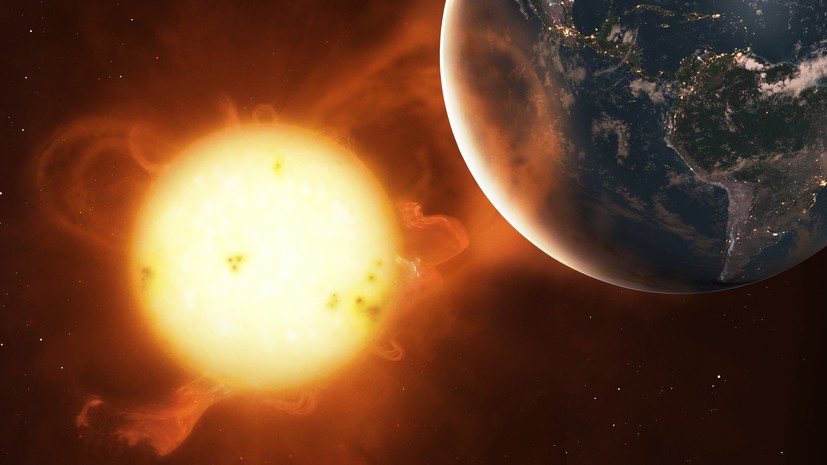 Учёный Абунин назвал неопасной новую вспышку на Солнце