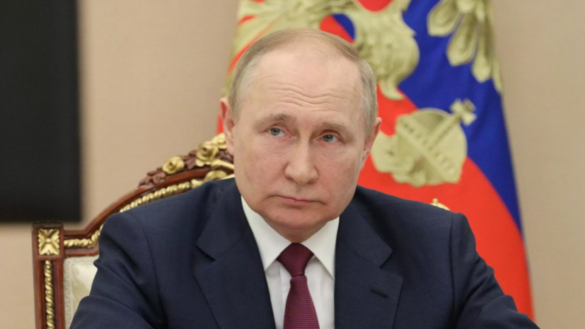 Путин заявил, что Россия готова к диалогу по Украине