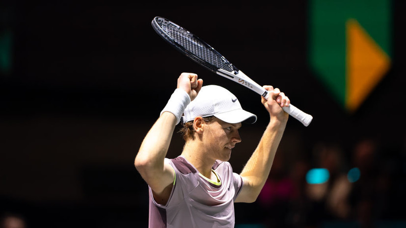 Синнер после победы на турнире в Роттердаме обойдёт Медведева в рейтинге ATP