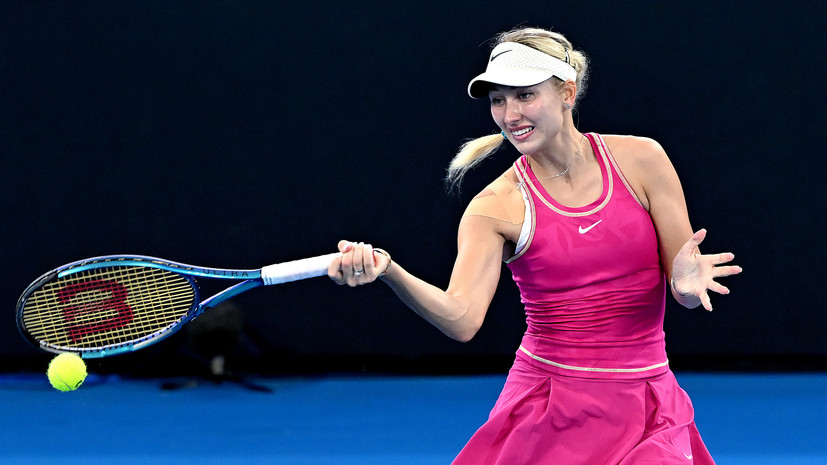 Потапова победила Линь и вышла во второй круг турнира в Дубае