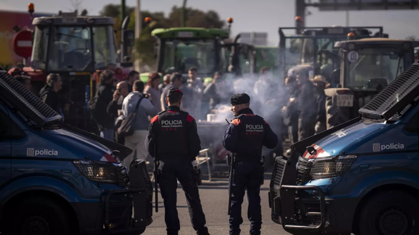 В Мадриде произошли стычки между фермерами и полицией