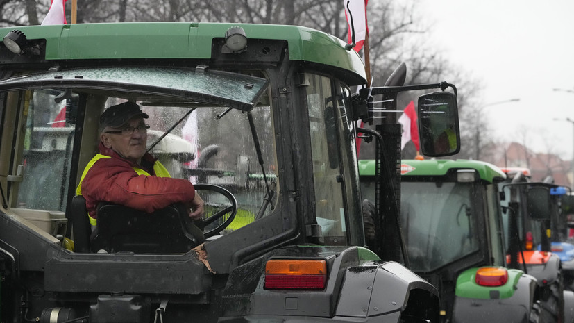 Польские фермеры возобновили блокаду одного из КПП