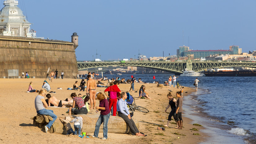 В Петербурге благоустроят три пляжа в 2024 году