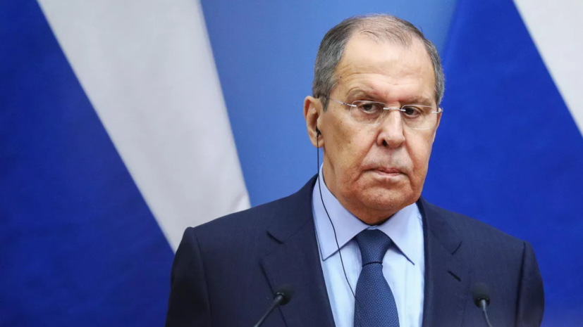 Лавров: заявление об отправке ВС ЕС на Украину связано с остановкой роста помощи