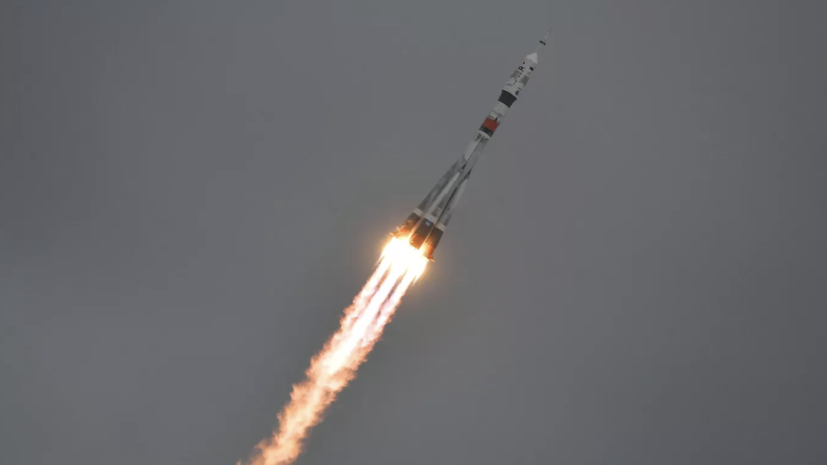 Разгонный блок со спутником «Метеор» отделился от третьей ступени ракеты «Союз»