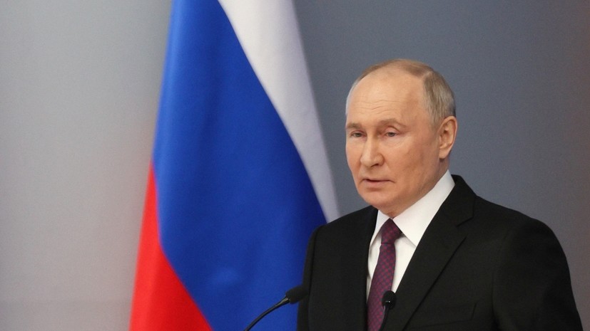 Путин завершил послание Федеральному собранию словами о вере в победу России