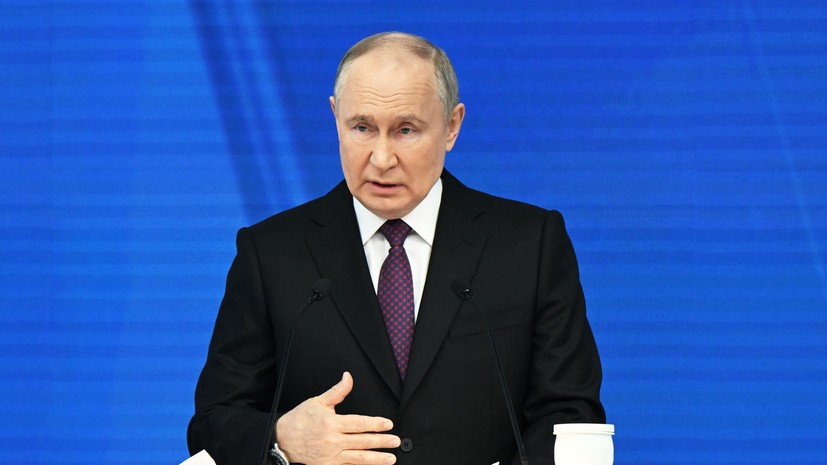 Путин: магистраль Москва — Петербург пройдёт через Тверь и Великий Новгород