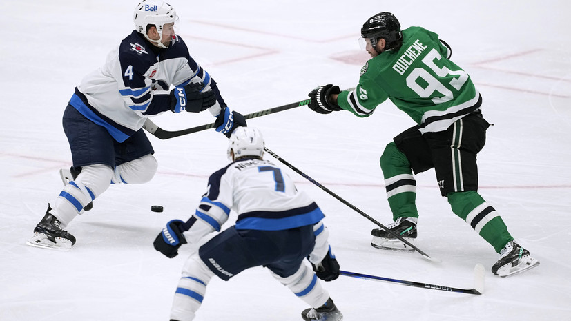 Гол Наместникова не спас «Виннипег» от поражения в матче НХЛ с «Далласом»