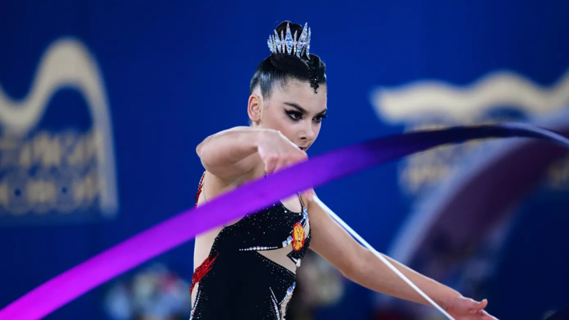 Крамаренко стала абсолютной чемпионкой России по художественной гимнастике
