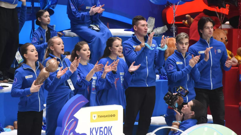 Команда Щербаковой лидирует после произвольной программы в танцах на льду на Кубке Первого канала