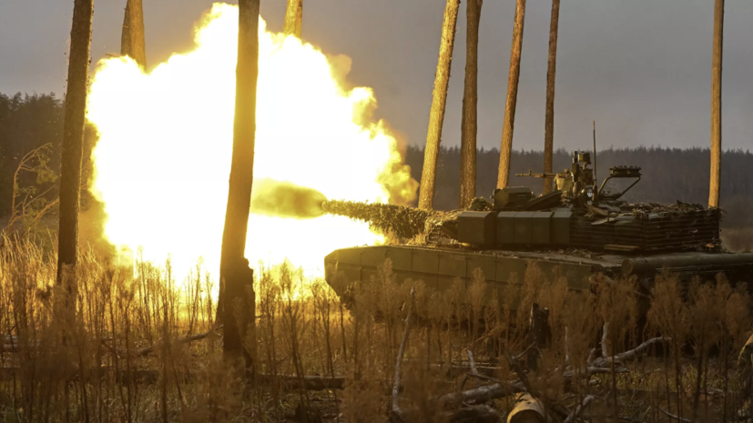 Российские танкисты уничтожили опорный пункт ВСУ в Запорожской области