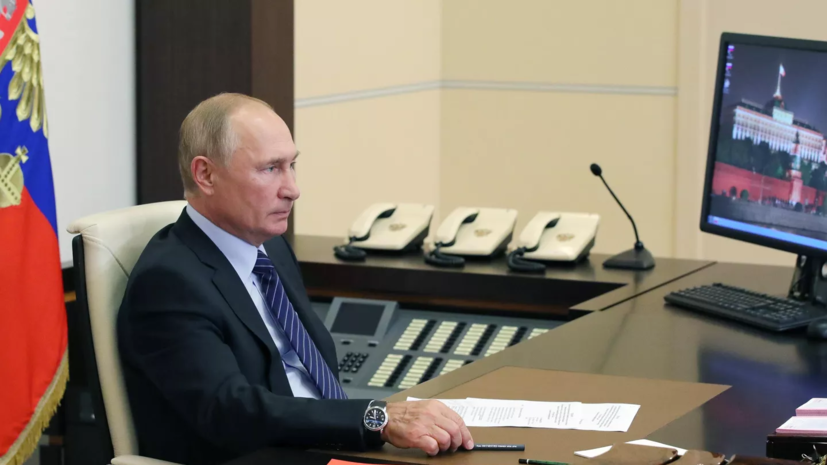 Путин по видеосвязи открыл три новых предприятия АПК в разных регионах