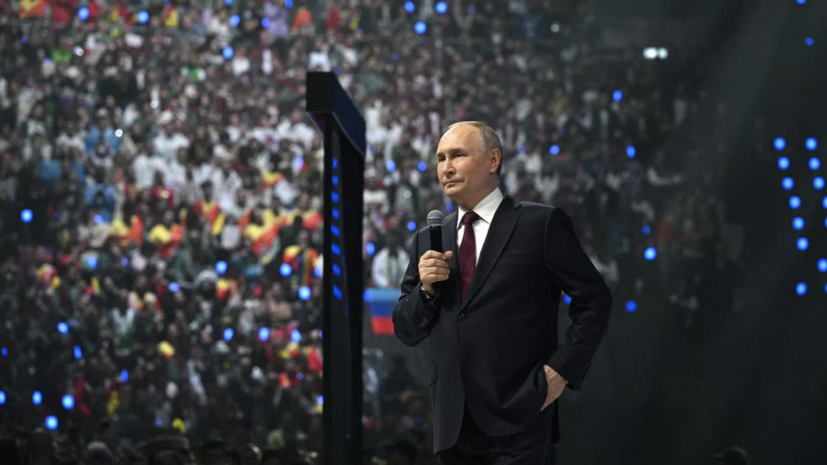 Путин назвал неизбежным воссоединение России и Украины на духовном уровне