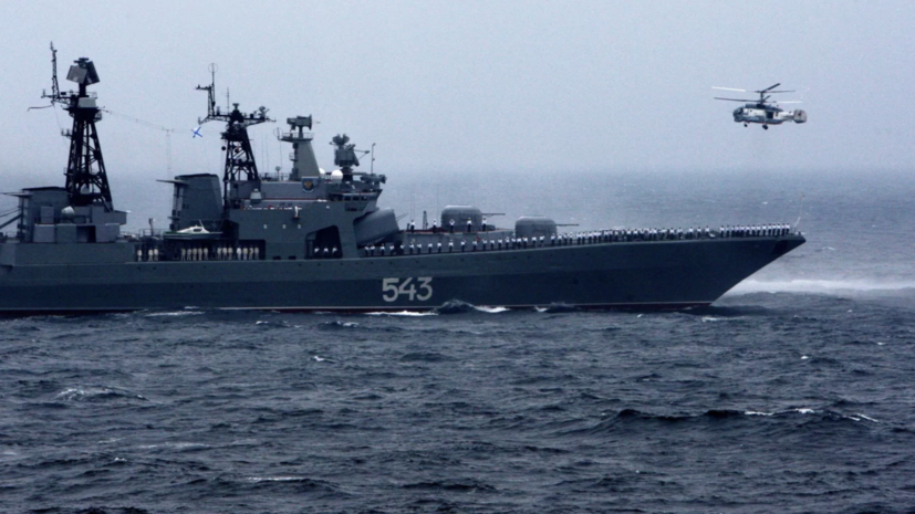 Российский фрегат «Маршал Шапошников» покинул порт Хамад в Катаре