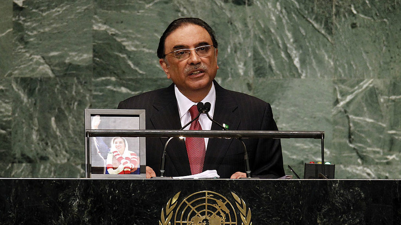 Новым президентом Пакистана стал Асиф Зардари
