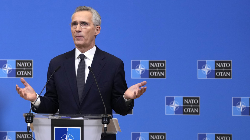 Генсек НАТО советует Макрону консультироваться с союзниками по вопросам Украины