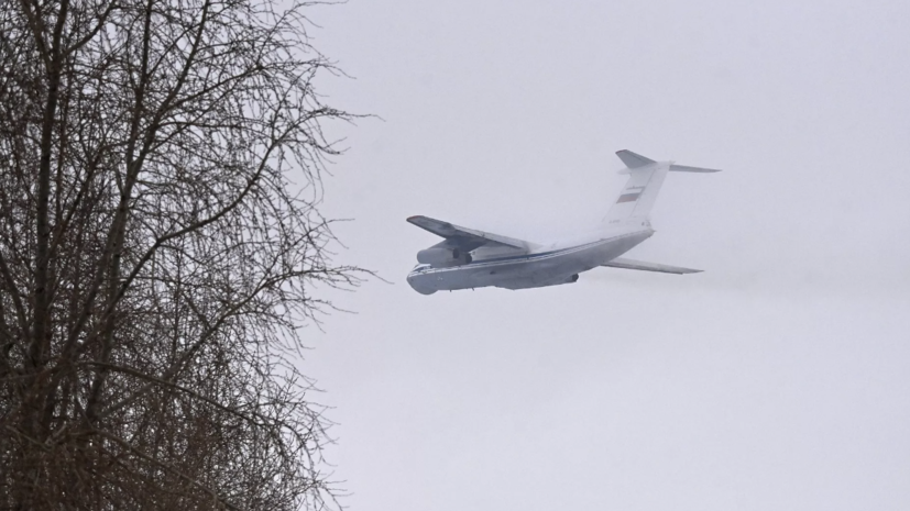 В ходе планового полёта загорелся один из двигателей: в Ивановской области потерпел крушение Ил-76
