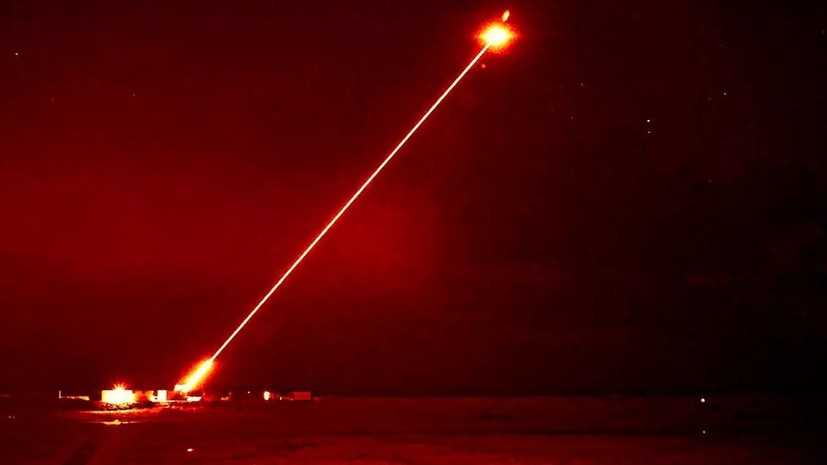 Британия показала рассекреченное видео испытаний лазерного оружия DragonFire