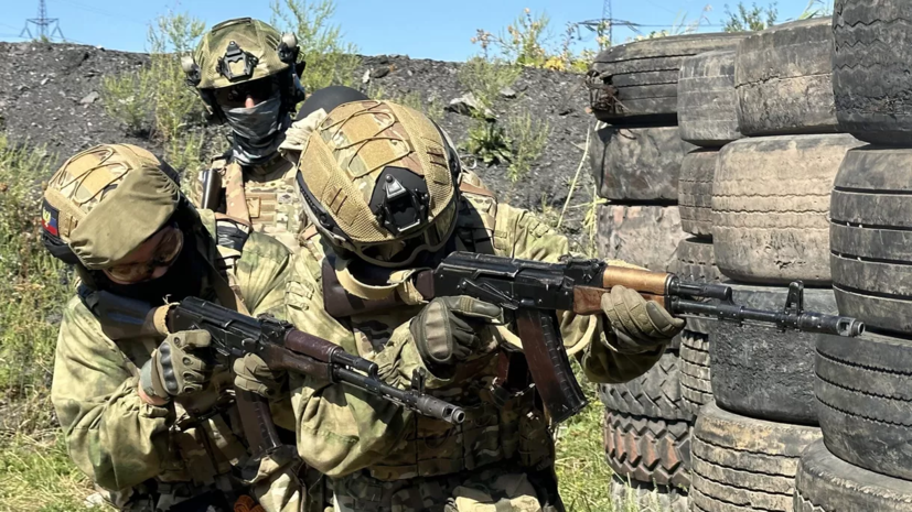 Росгвардия участвует в боях с ВСУ на границе у посёлка Тёткино