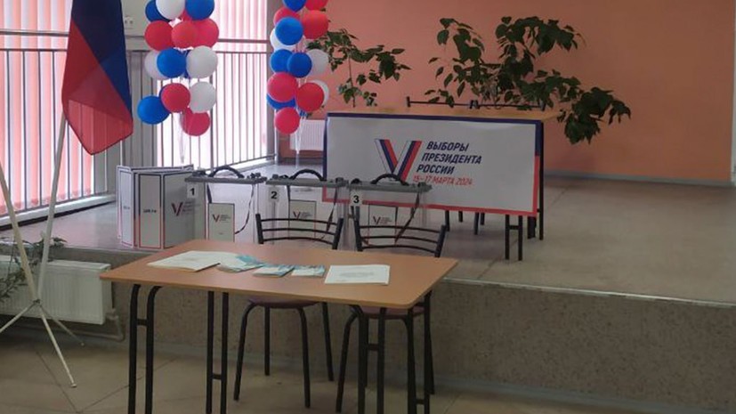 В ЛНР открылись избирательные участки для голосования на выборах президента