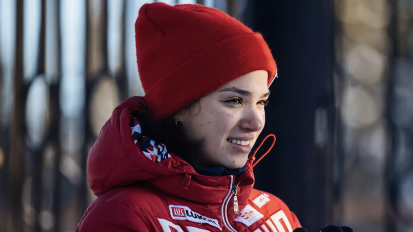 Степанова — о победе в спринте на ЧР: если ты не умеешь проходить спуски, тебе здесь нечего ловить
