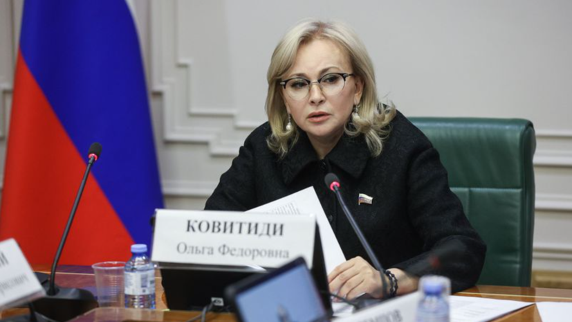 Сенатор от Крыма Ковитиди: наши единство и суверенитет надо отстаивать