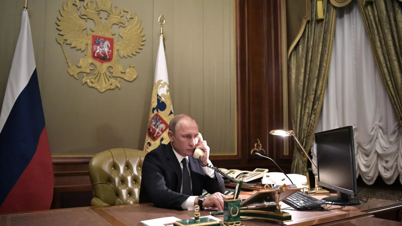 Путин провёл телефонный разговор с Эрдоганом