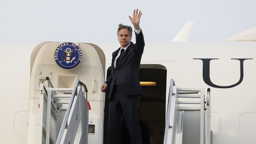 Госдеп подтвердил визит Блинкена в Израиль