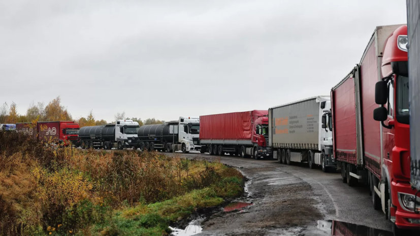 ФТС: Литва без объяснения причин прекратила пропускать грузовики из России