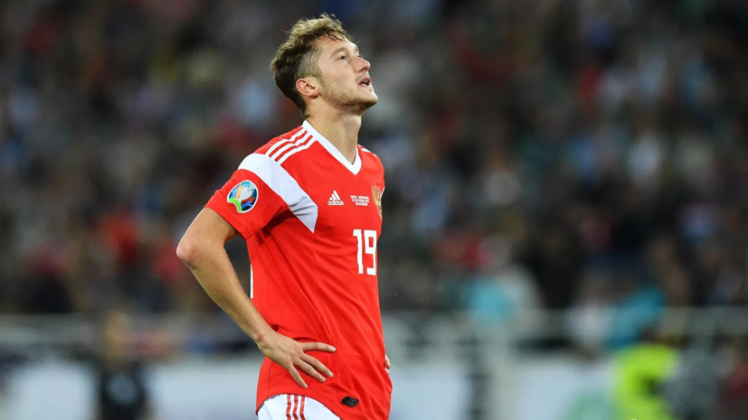 Антон Миранчук реализовал пенальти и открыл счёт в товарищеском матче с Сербией