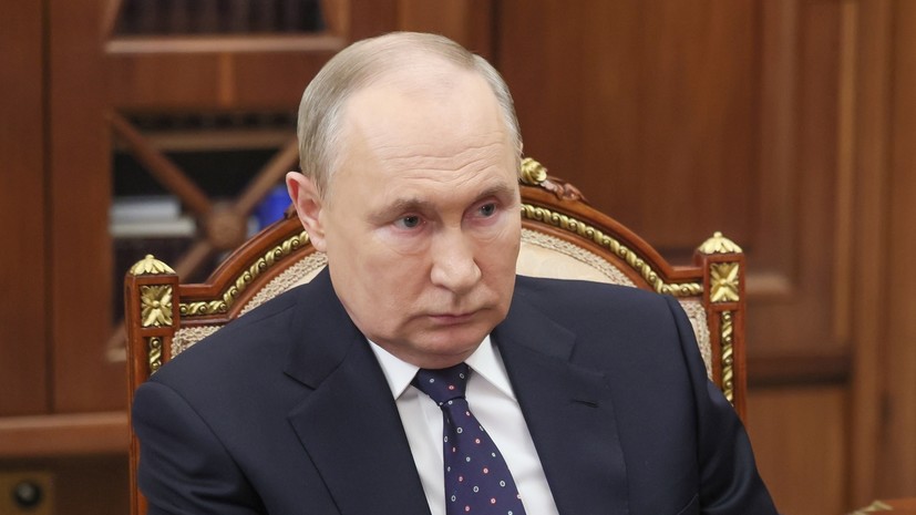 Путин назвал теракт в «Крокусе» ударом по России