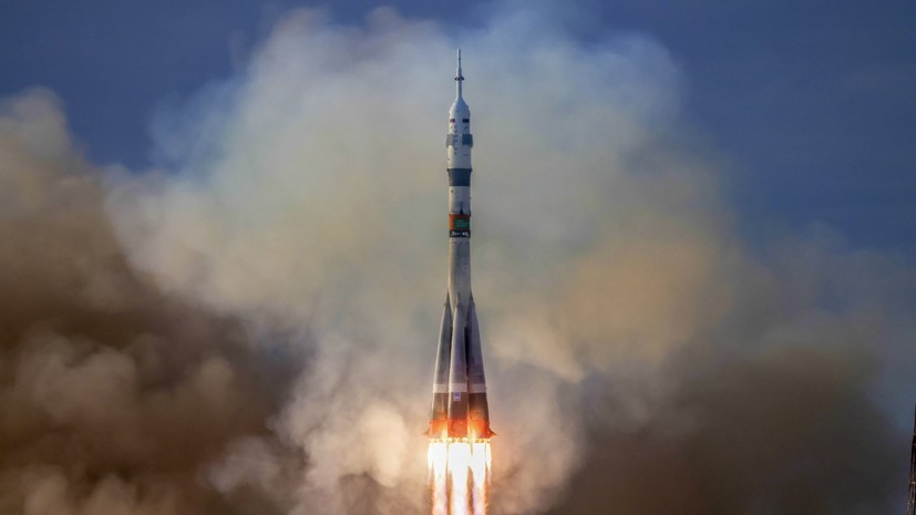 С Байконура стартовала ракета с кораблём «Союз МС-25»