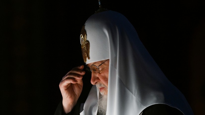 Патриарх Кирилл совершил литию по невинно убиенным в Красногорске