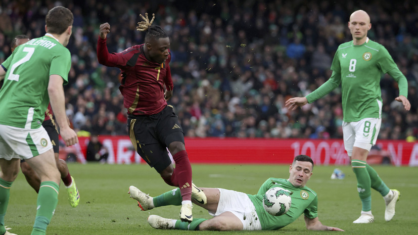 Бельгия Тедеско не смогла обыграть Ирландию в товарищеском матче