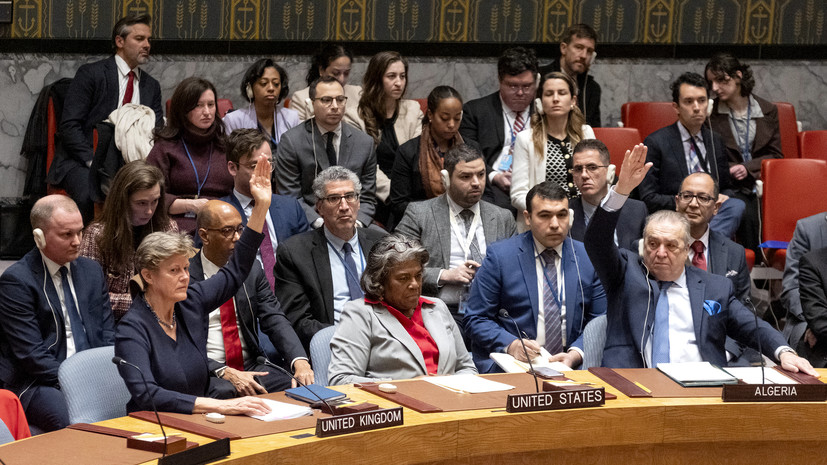 Госдеп: США считают, что резолюция СБ ООН по Газе не носит обязывающего характера