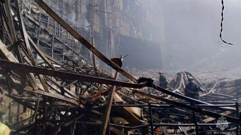Спасатели официально заявили, что пострадавших под завалами «Крокуса» больше нет