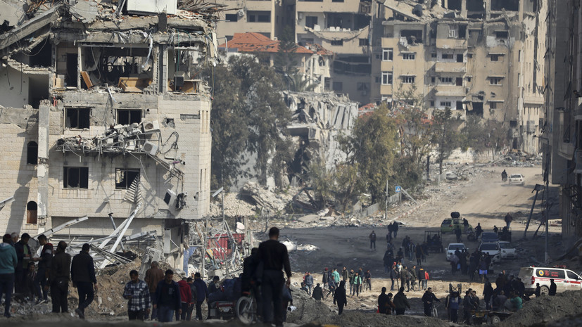 Россия доставит гумпомощь для мирных жителей сектора Газа