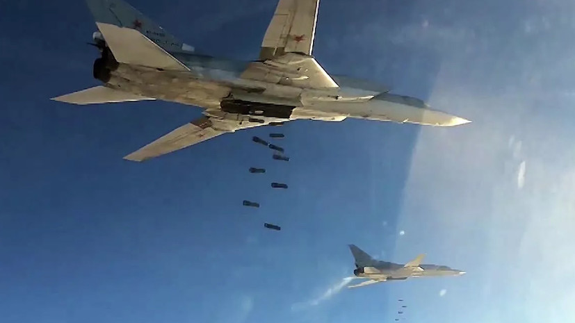 ВКС России уничтожили место базирования боевиков в Сирии